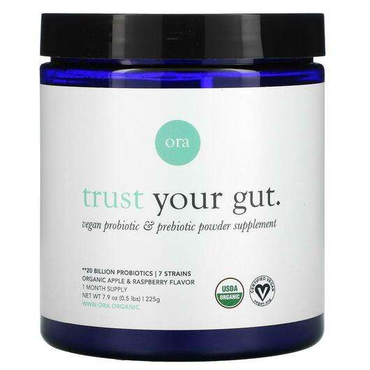 Основное фото товара Ora, Пробиотики, Trust Your Gut Vegan Probiotic & Prebioti...