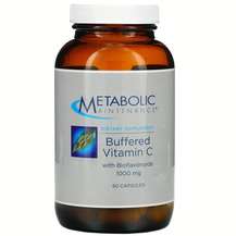 Metabolic Maintenance, Витамин C, Buffered Vitamin C, 90 капсул