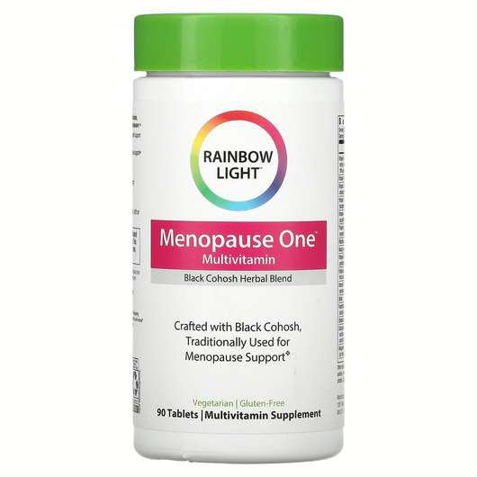 Основне фото товара Rainbow Light, Menopause One, Підтримка менопаузи, 90 таблеток