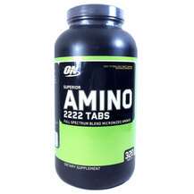 Optimum Nutrition, Superior Amino 2222 Tabs, Амінокислоти, 320...