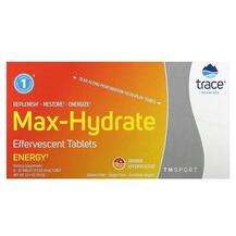 TM Sport Max-Hydrate Energy Effervescent Tablets Orange 8 Tube...