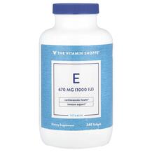 Vitamin E 670 mg 1000 IU Витамин E Токоферолы 240 капсул