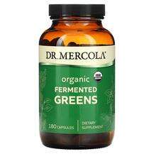 Dr Mercola, Organic Fermented Greens, 180 Capsules