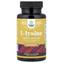 L-Лізин L-lysine Nature's Craft 100 таблеток
