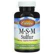 Carlson, MSM Sulfur 1000 mg, Метилсульфонілметан МСМ, 90 капсул