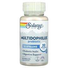 Solaray, Multidophilus Probiotic 20 Billion CFU, 50 VegCaps