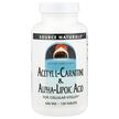 Фото товару Acetyl L-Carnitine & Alpha-Lipoic Acid, L-Карнітин, 120 табле