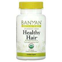 Banyan Botanicals, Витамины для волос, Healthy Hair, 90 таблеток