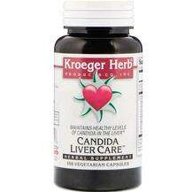 Kroeger Herb, Co Candida Liver Care, 100 Vegetarian Capsules