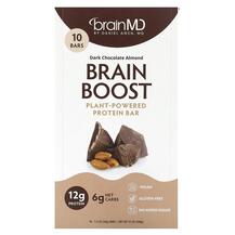 Brain Boost Plant-Powered Protein Bar Dark Chocolate Brain Boost Plant-Powered Protein Bar Dark Chocolate