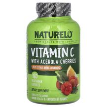 Вітамін C Vitamin C With Acerola Naturelo 180 капсул Вітамін C Vitamin C With Acerola Naturelo 180 капсул