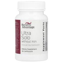 Ultra Solo without Iron Мультивитамины Bariatric Advantage