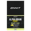 Onnit, Альфа Бреин, Alpha Brain Lemon 30 Packets, 3.6 г
