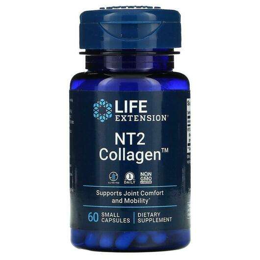 Основное фото товара Life Extension, Коллаген 40 мг, NT2 Collagen 40 mg, 60 капсул