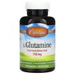Фото товару Carlson, L-Glutamine 750 mg, L-Глутамін, 90 капсул