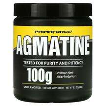 Primaforce, Сульфат Агматина, Agmatine Unflavored, 100 г