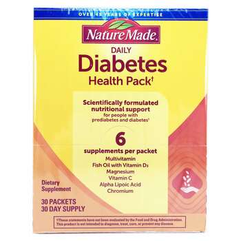 Купить Ежедневный комплекс для здоровья диабетиков 30 пакетов 6 добавок