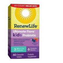 Renew Life, Ultimate Flora Kids Probiotic 3 Billion CFU Berry-...
