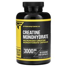Creatine Monohydrate Креатин Primaforce 240 капсул
