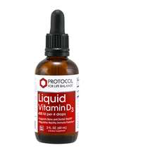 Liquid Vitamin D3 400 IU per 4 drops, Вітамін D3 в краплях, 60 мл