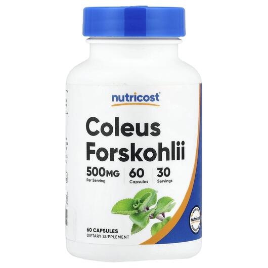 Основное фото товара Nutricost, Форсколин, Coleus Forskohlii, 60 капсул