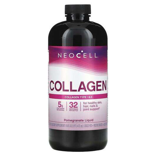 Основное фото товара Neocell, Коллаген, Collagen Type 1 & 3 Liquid Pomegranate,...