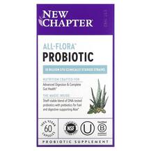 Пробіотики Probiotic All-Flora New Chapter 60 капсул Пробіотики Probiotic All-Flora New Chapter 60 капсул