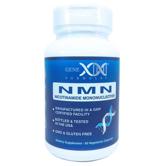Основне фото товара Genex Formulas, NMN, Нікотинамід мононуклеотид, 60 капсул