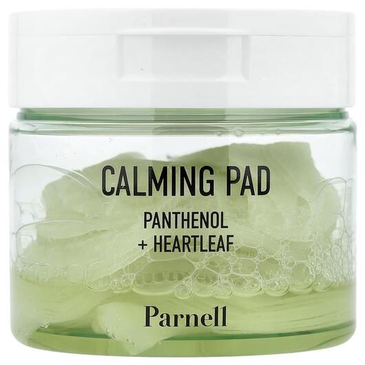 Основне фото товара Panthenol Heartleaf Calming Pad Основне фото товара Parnell, Panthenol Heartleaf Calming Pad, Сироватка, 60 Pads