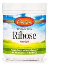 Carlson, D-рибоза в порошке, 100% Pure D-Ribose Powder, 500 г