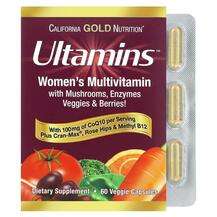 Ultamins Women's Multivitamin, Мультивітаміни для жінок, 60 ка...