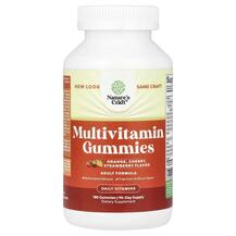 Multivitamin Gummies Orange Cherry Strawberry Nature's