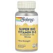 Фото товара Solaray, Витамин D3, Super Bio Vitamin D-3 5000 IU, 120 капсул