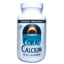 Source Naturals, Коралловый Кальций, Coral Calcium 600 mg, 120...