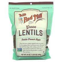 Bob's Red Mill, Green Lentils Petite French Style, Зернов...