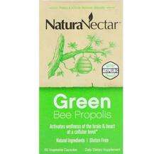 Natura Nectar, Green Bee Прополис, Green Bee Propolis, 60 капсул