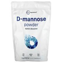 Д-манноза D-Mannose Powder Micro Ingredients 340 г Д-манноза D-Mannose Powder Micro Ingredients 340 г