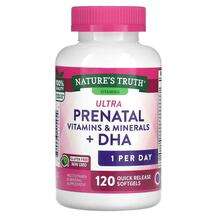 Ultra Prenatal Vitamins & Minerals + DHA, Мультивітаміни д...