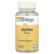 Фото товара Solaray, Рутин 500 мг, Rutin 500 mg, 90 капсул