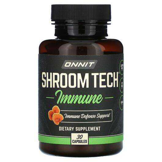 Основне фото товара Onnit, Shroom Tech Immune, Підтримка імунітету, 30 капсул