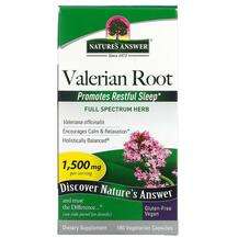 Nature's Answer, Валериана, Valerian Root Full Spectrum H...