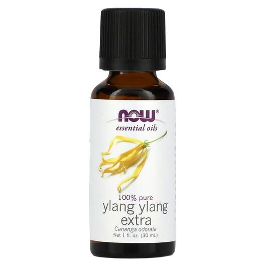 Основне фото товара NOW Foods, Pure Essential Oil Ylang Ylang Extra, Ефірна олія, 30 