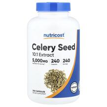 Celery Seed 500 mg Сельдерей Nutricost 240 капсул Celery Seed 500 mg Сельдерей Nutricost 240 капсул