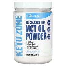 Divine Health, Dr. Colbert's Keto Zone MCT Oil Powder Unflavor...