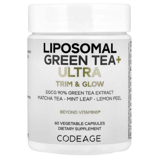 Основное фото товара Liposomal Green Tea+ Ultra Trim & Glow, Экстракт Зеленого Чая