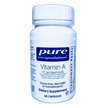 Фото товару Pure Encapsulations, Vitamin A+ Carotenoids, Вітамін А Ретінол...