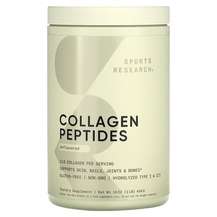 Sports Research, Коллагеновые пептиды, Collagen Peptides Unfla...