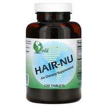 World Organic, Кожа ногти волосы, HAIR-NU, 120 таблеток