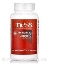 Ness Enzymes, Natural C with Bioflavonoids Formula 11, Вітамін...