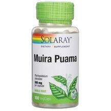 Solaray, Muira Puama 300 mg, 100 VegCaps